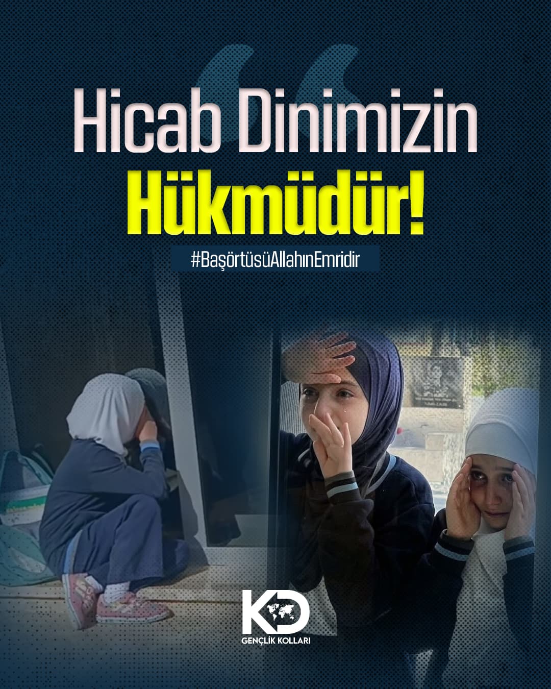 #BaşörtüsüAllahınEmridir