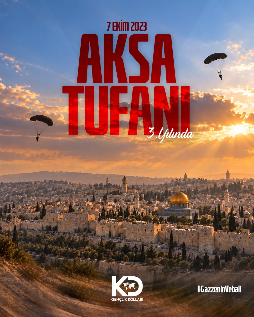 Gazze’nin enkazları arasında yükselen tevekkülü unutmuyoruz.