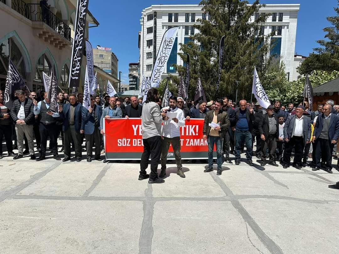 Van Temsilciliğimizin “Yeter Artık! Söz Değil Hareket Zamanı ” başlığıyla gerçekleştirdiği basın açıklaması programı